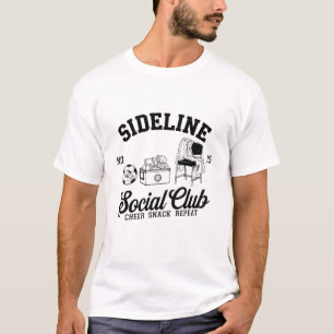 Camiseta Mulheres à Margem do Clube Social Futebol Mãe Dia