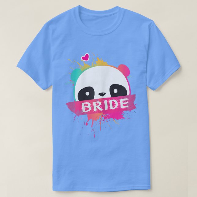 Camiseta Mulheres A NOIVA - Mulheres Despedida de Solteira  (Frente do Design)