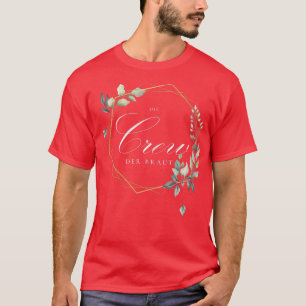 Camiseta Mulheres A Tripulação da Equipe Bride da Equipe Br