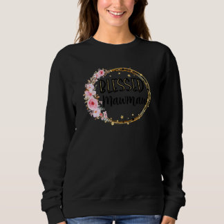 Camiseta Mulheres Abençoadas Flores Mawmaw Promovidas Para
