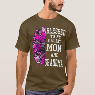 Camiseta Mulheres Abençoadas Sejam Chamadas Mãe E Avó Mãe