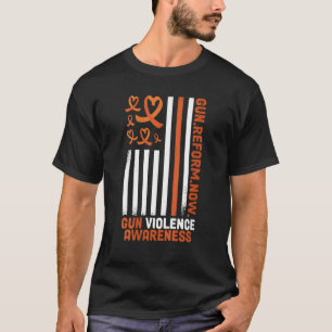 Camiseta Mulheres acabam Visto de violência contra armas la