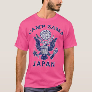 Camiseta Mulheres acampadas Zama Japão Base Militar Present