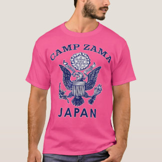 Camiseta Mulheres acampadas Zama Japão Base Militar Present