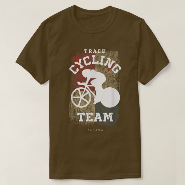 Camiseta Mulheres Acompanham Ciclismo em bicicleta na estra (Frente do Design)