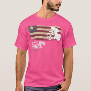 Camiseta Mulheres Acompanham Ciclismo em Bicicleta na Libér
