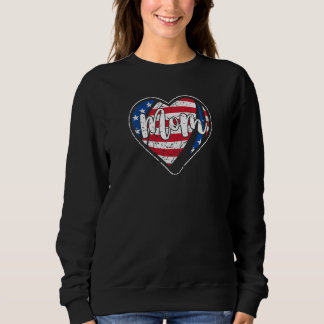 Camiseta Mulheres Afetadas Bandeira Americana Heart Rugby M