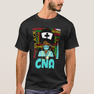 Camiseta Mulheres Africanas Americanas Negra Enfermeira Neg