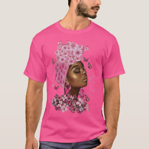Camiseta Mulheres Africanas Americanas Ofertas de Cancer de