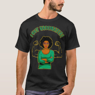 Camiseta Mulheres Africanas Americanas Vacinadas Para Que E