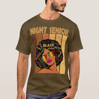 Camiseta Mulheres Afro-Americanas da Noite Negra