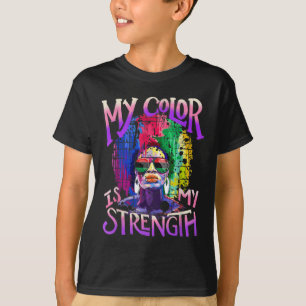 Camiseta Mulheres Afro-Americanas do Orgulho Negro Melanin 