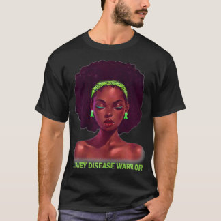 Camiseta Mulheres Afro-Americanas Negras Kidney Di
