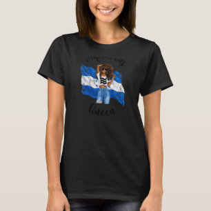 Camiseta Mulheres Afro Honduras Aquário Rainha Africana Hon