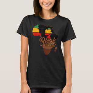 Camiseta Mulheres Afro Melanin Conselheira Negra Historia T