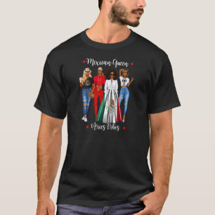 Camiseta Mulheres Afro-Mexicanas Rainhas Aries Vibes México