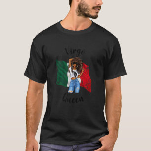 Camiseta Mulheres Afro-Mexicanas Virgo Rainha Africana Méxi