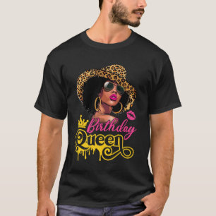 Camiseta Mulheres Afro-Negras Afro-Americanas É o meu anive