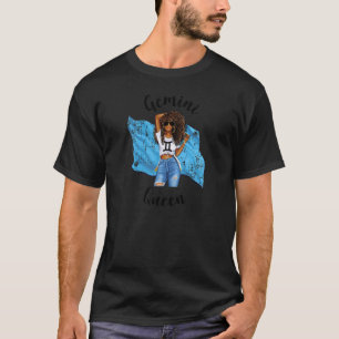 Camiseta Mulheres Afro Rua Lucian Gemini Rainha Rua African