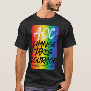 Camiseta Mulheres Alexandria Ocasio-Cortez, COA, Cotação de