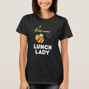 Camiseta Mulheres Almoçando Lady Cafeteria Mãe Almoço Abelh