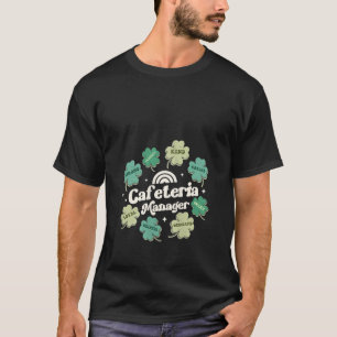 Camiseta Mulheres Almoçando Lady Groovy Gerente de Cafeteri