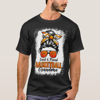 Camiseta Mulheres altas e orgulhosas de basquete vovó Messy