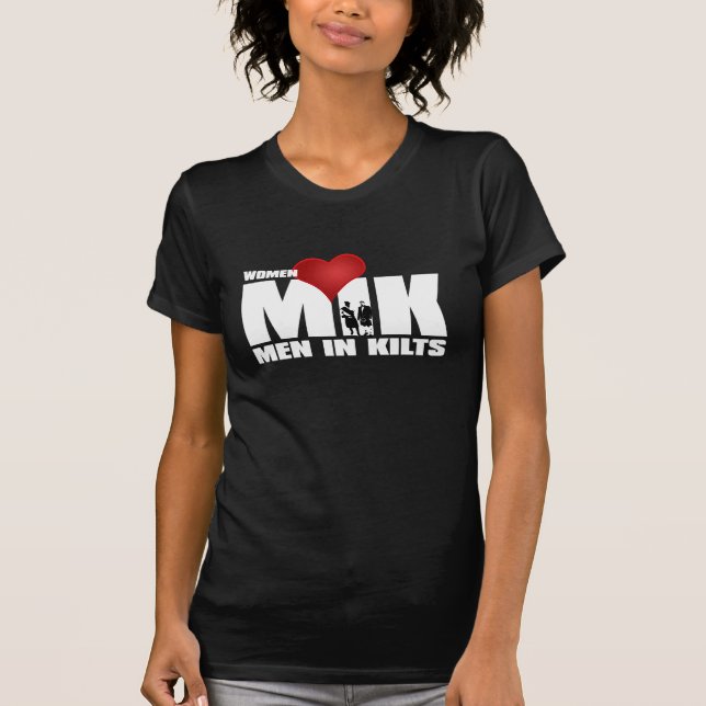 Camiseta Mulheres amam homens em kilos (Frente)