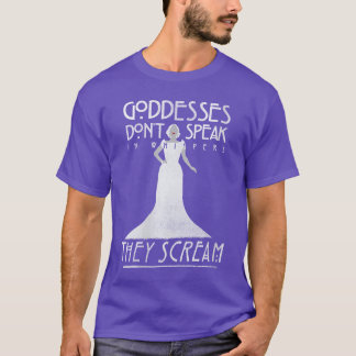 Camiseta Mulheres American Horror Story Hotel Deusas Grito