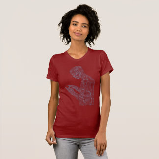 Camiseta Mulheres americanas da oração (arando com bebê)