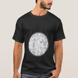 Camiseta Mulheres Anatomia Biologia da Ciência Humana