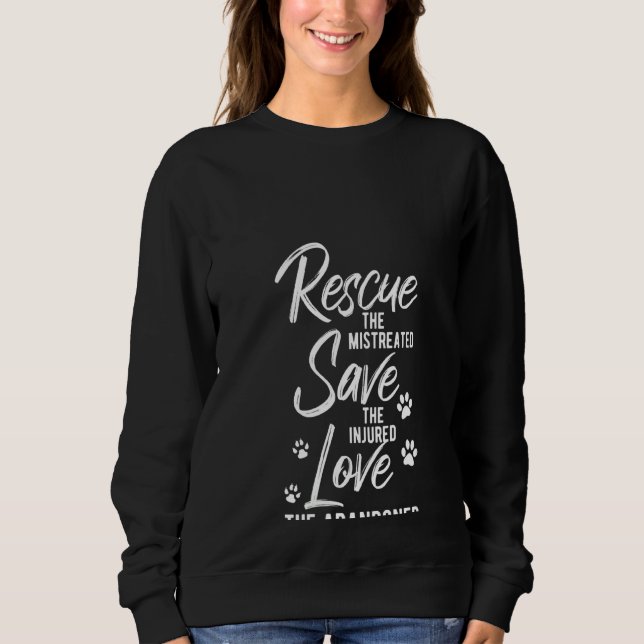 Camiseta Mulheres Animais Salvam Amor (Frente)