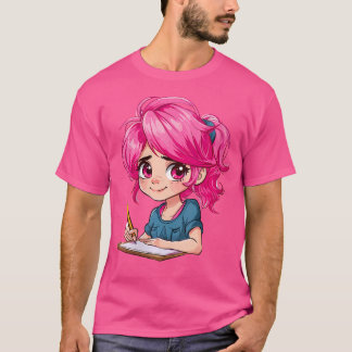Camiseta Mulheres Animam E Desenhando Animas Meninas Desenh