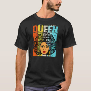 Camiseta Mulheres Aniversário Décima Sétima Rainha História
