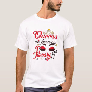 Camiseta Mulheres Aniversário Queens São Nasceres No 15 D