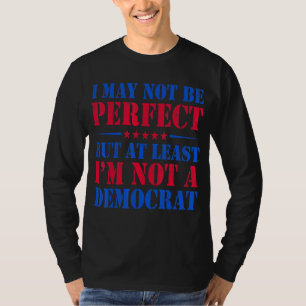 Camiseta Mulheres Anti-Democratas Republicanas Anti-Democra