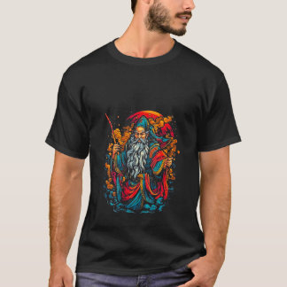 Camiseta Mulheres Ao Kuang Mitologia do Folclore Chinês Dra