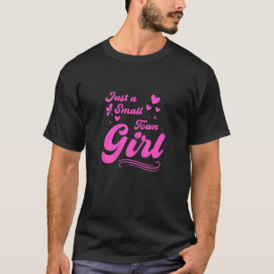 Camiseta Mulheres Apenas Uma Pequena Vila Urbana Pequena Ci