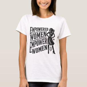 Camiseta Mulheres Apoderadas Empoderam Mulheres - Desi Femi