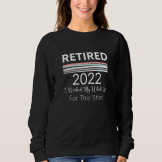 Camiseta Mulheres Aposentadas 2022 Trabalhei a Vida Toda  A