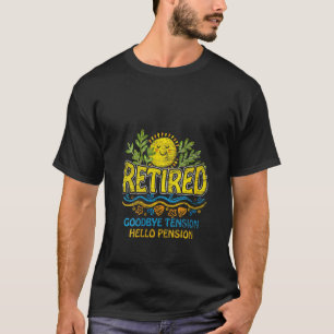 Camiseta Mulheres Aposentadas Férias Adeus Tensão Alô Canet