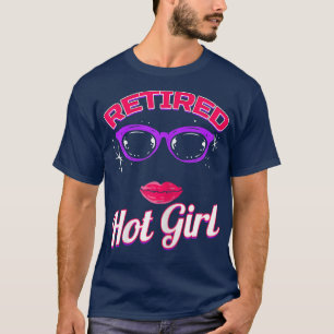 Camiseta Mulheres Aposentadas Senhora Engraçada Avó Menina