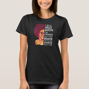Camiseta Mulheres Aries rainhas Astrologia zodiac Aries gi