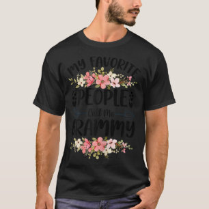 Camiseta Mulheres As minhas Pessoas favoritas chamam-me de 