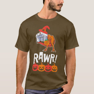 Camiseta Mulheres assustadas assustadas Halloween TRe Tyran