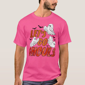Camiseta Mulheres assustadas assustam design dos fantasmas