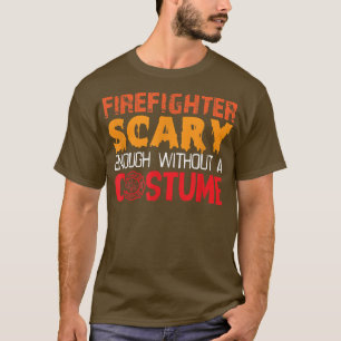 Camiseta Mulheres assustadoras bombeiros assustadoras bruxa