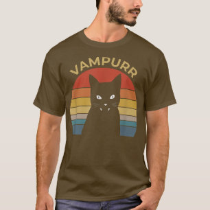 Camiseta Mulheres assustam vampiro design do Halloween vamp