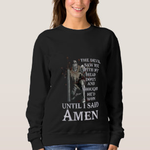 Camiseta Mulheres Até Eu Dizer Amen Christian Para A Igreja