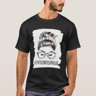 Camiseta Mulheres Atividades Profissionais Vida Mensal Cura